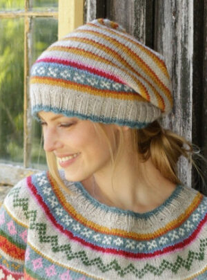 Winter Carnival Hat by DROPS Design - Hue Strikkeopskrift str. S/M - L