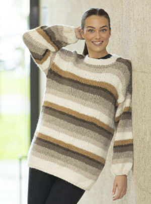 "Cally" Genser - Viking Design 2340-12 Kit - XS-XL - Viking Alpaca Bris, fra Viking