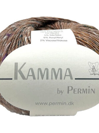 Kamma By Permin - Alpaca & Silke uldgarn - Fv 889529 Kastanjebrun