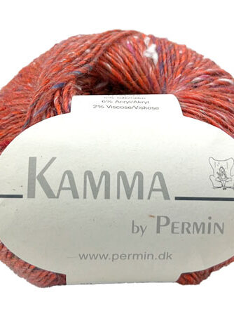 Kamma By Permin - Alpaca & Silke uldgarn - Fv 889530 Brændt Orange