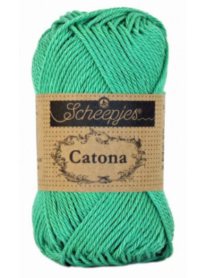 Scheepjes Catona Garn Unicolor 241 Parrot Green