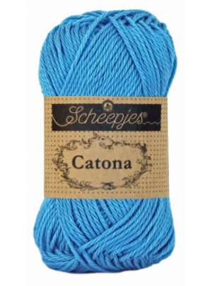 Scheepjes Catona Garn Unicolor 384 Powder Blue