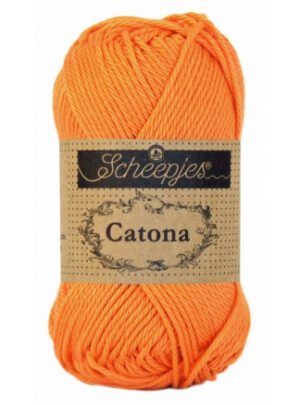 Scheepjes Catona Garn Unicolor 386 Peach