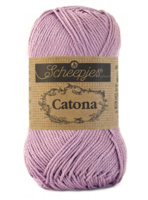 Scheepjes Catona Garn Unicolor 520 Lavender