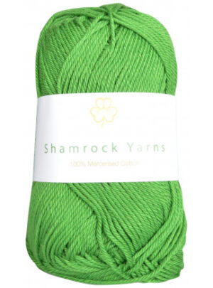 Shamrock Yarns 100% Mercerised Cotton 156 Grøn
