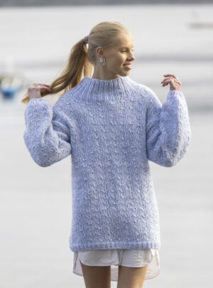 "Taranto" Genser- Viking Design 2237-3 Kit - XS-XXXL - Viking Alpaca Bris, fra Viking