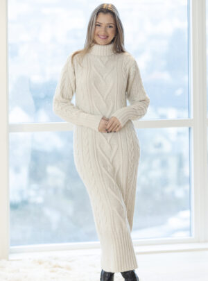 "Track" Kjole- Viking Design 2307-5 Kit - XS-XXL - Viking Alpaca Storm, fra Viking