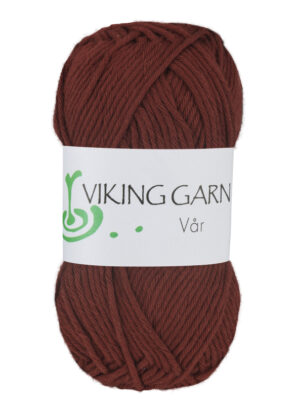 Viking Vår 455 Rødbrun, Bomuld, fra Viking