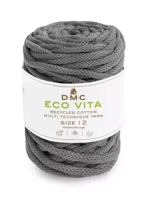 Garn DMC Eco Vita 12 250 G Fv 12 Grå