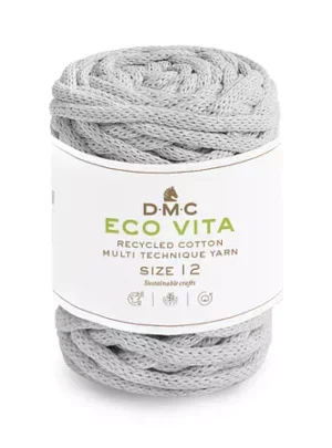 Garn DMC Eco Vita 12 250 G Fv 121 Lysgrå