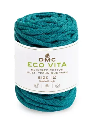 Garn DMC Eco Vita 12 250 G Fv 82 Petrol Grøn