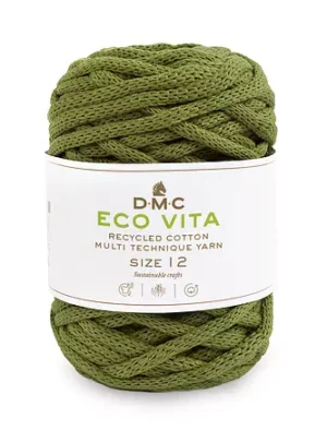 Garn DMC Eco Vita 12 250 G Fv 83 Grøn