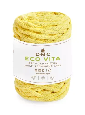 Garn DMC Eco Vita 12 250 G Fv 91 Lys Gul