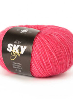 Mayflower New Sky Light Garn Unicolor 85 Pink