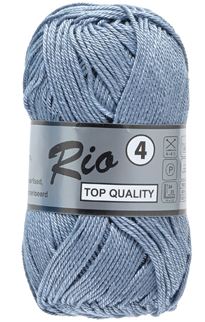 Rio 4 Merceriseret Bomuldsgarn Lammy Yarn fv 839