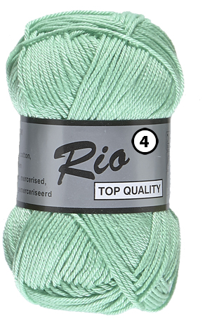 Rio 4 Merceriseret Bomuldsgarn Lammy Yarn fv 841