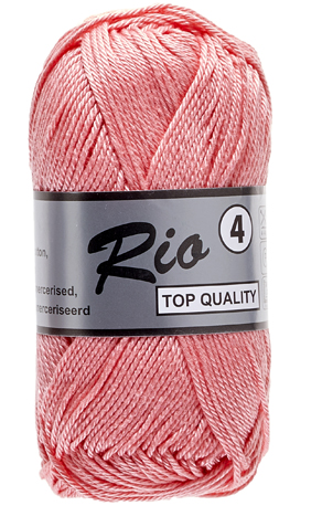 Rio 4 Merceriseret Bomuldsgarn Lammy Yarn fv 856