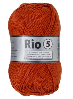 Rio 5 Merceriseret Bomuldsgarn Lammy Yarn Fv 859