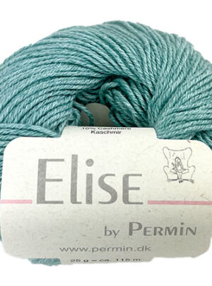 Permin Elise - Bomuld/cashmere - Fv 881113 Jade