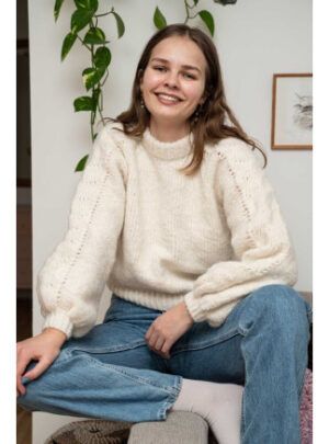 AboveCloudsSweater Maria Møller by Mayflower - Sweater Strikkeopskrift - Medium