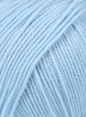 MayFlower London Merino Fine Garn 34 Pastelblå