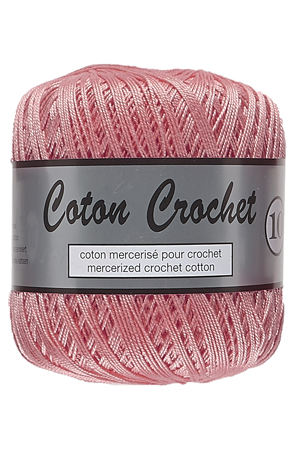 Merceriseret Bomuldsgarn Coton Crochet Lammy Yarn Fv 214 Koral