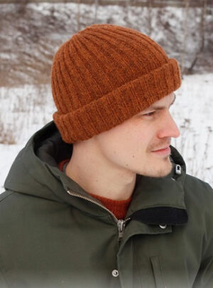 Pumpkin Patch Hat by DROPS Design - Hue Strikkeopskrift str. S/M - L/X - Small/Medium