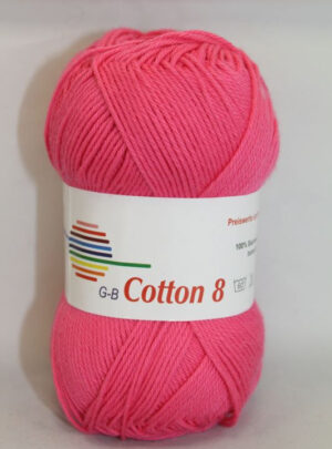 G-B Cotton 8/4 - 1330 Pink, Bomuldsgarn, fra G-B Garn