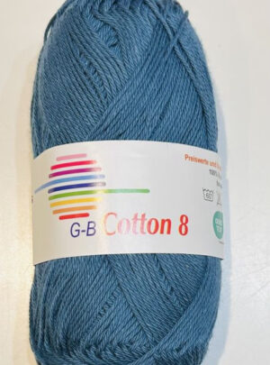 G-B Cotton 8/4 - 1525 Petrol, Bomuldsgarn, fra G-B Garn