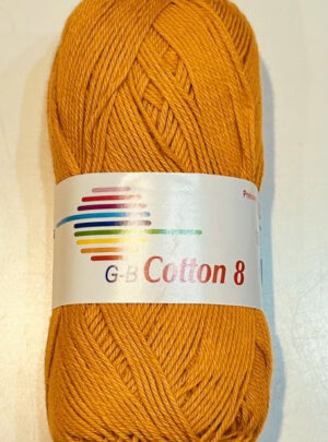 G-B Cotton 8/4 - 1814 Mango, Bomuldsgarn, fra G-B Garn