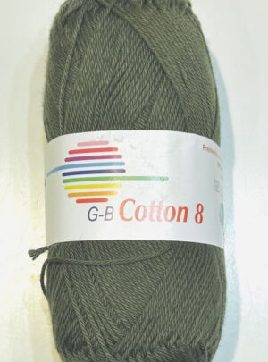 G-B Cotton 8/4 - 4922 Mosgrøn, Bomuldsgarn, fra G-B Garn