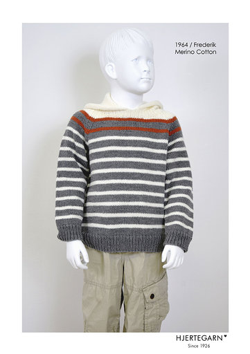 1964/ Frederik - Strikkeopskrift - Strikkekit Kun strikkeopskrift 1964/ Frederik - Strikkeopskrift - Strikkekit Kun strikkeopskrift