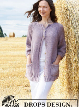 223-36 Lavender Pocket by DROPS Design, fra Viking