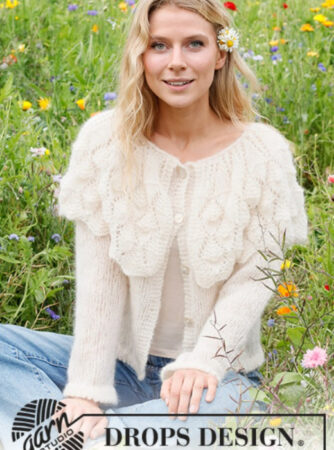 231-18 Big Sur Cardigan by DROPS Design, fra Viking