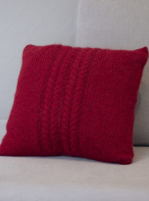 Abel pude - Viking Design 2334-17 Kit - 40 x 40 cm - Viking Alpaca Bris, fra Viking