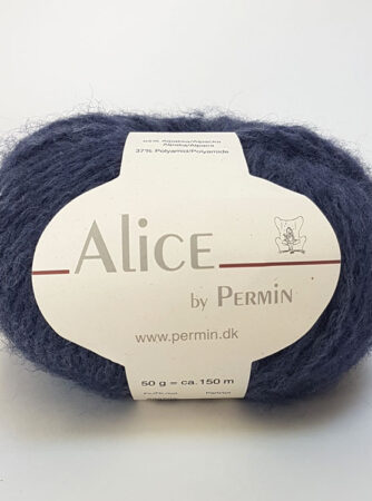 Alice Permin - Alpaca Uldgarn - fv 05 Mørk Blå