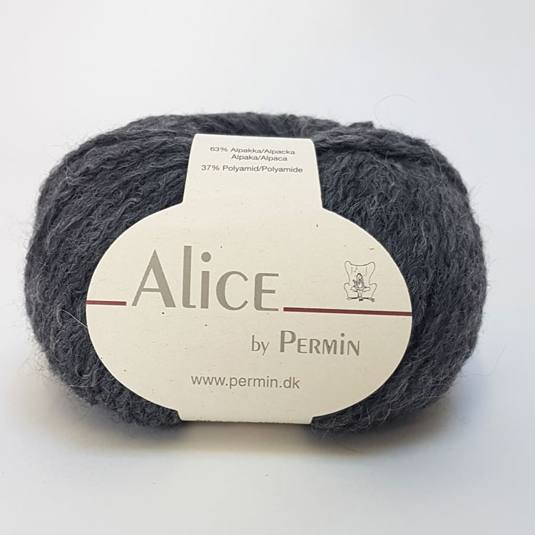 Alice Permin - Alpaca Uldgarn - fv 07 Grå Alice Permin - Alpaca Uldgarn - fv 07 Grå