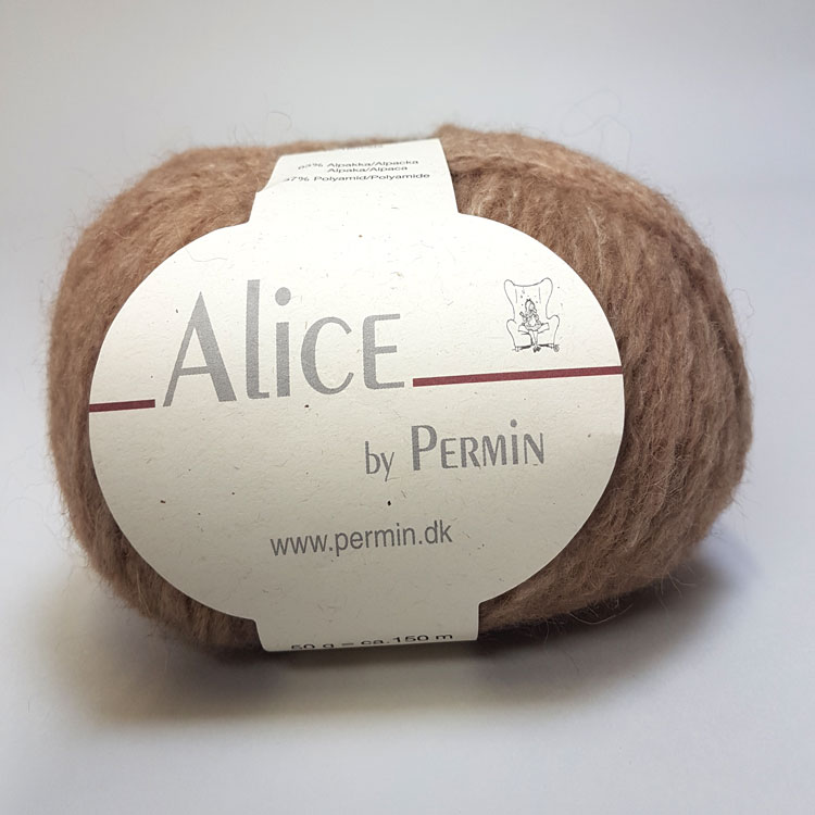 Alice Permin - Alpaca Uldgarn - fv 26 Camel Alice Permin - Alpaca Uldgarn - fv 26 Camel