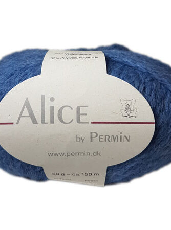Alice Permin - Alpaca Uldgarn - fv 32 Due Blå
