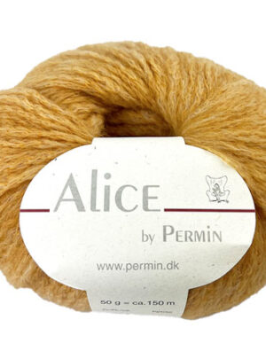 Alice Permin - Alpaca Uldgarn - fv 37 Gylden