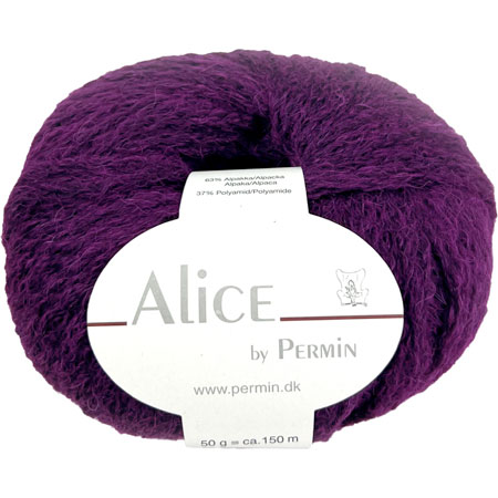 Alice Permin - Alpaca Uldgarn - fv 44 Aubergine Alice Permin - Alpaca Uldgarn - fv 44 Aubergine