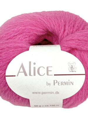 Alice Permin - Alpaca Uldgarn - fv 45 Hot pink