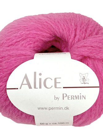 Alice Permin - Alpaca Uldgarn - fv 45 Hot pink