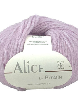 Alice Permin - Alpaca Uldgarn - fv 50 Lavendel