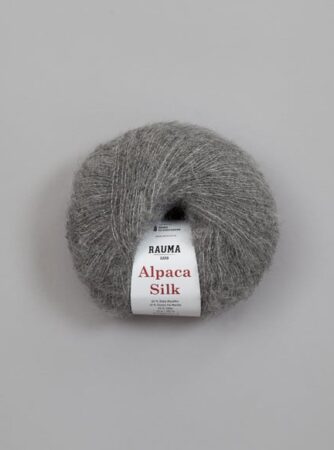 Alpaca silk - 1311 grå 1311 grå - - - Nordisk Garn
