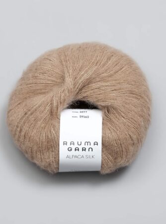 Alpaca silk - 4077 sand 4077 sand - - - Nordisk Garn