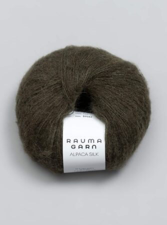 Alpaca silk - 486 mørk mosegrønn 486 mørk mosegrønn - - - Nordisk Garn
