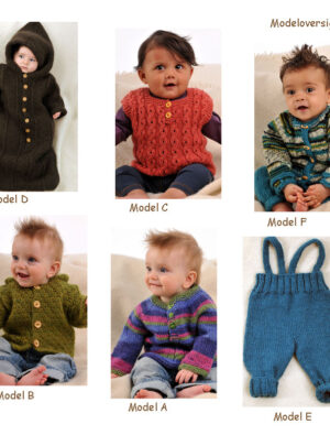 Baby strikkeopskrift Ragg og Incawoll no 23