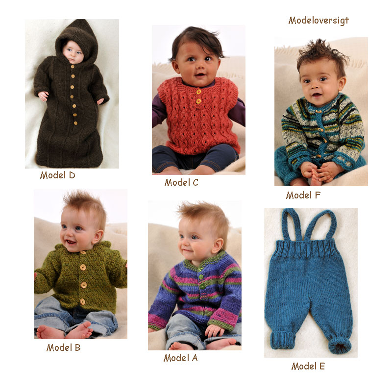 Baby strikkeopskrift Ragg og Incawoll no 23 Baby strikkeopskrift Ragg og Incawoll no 23