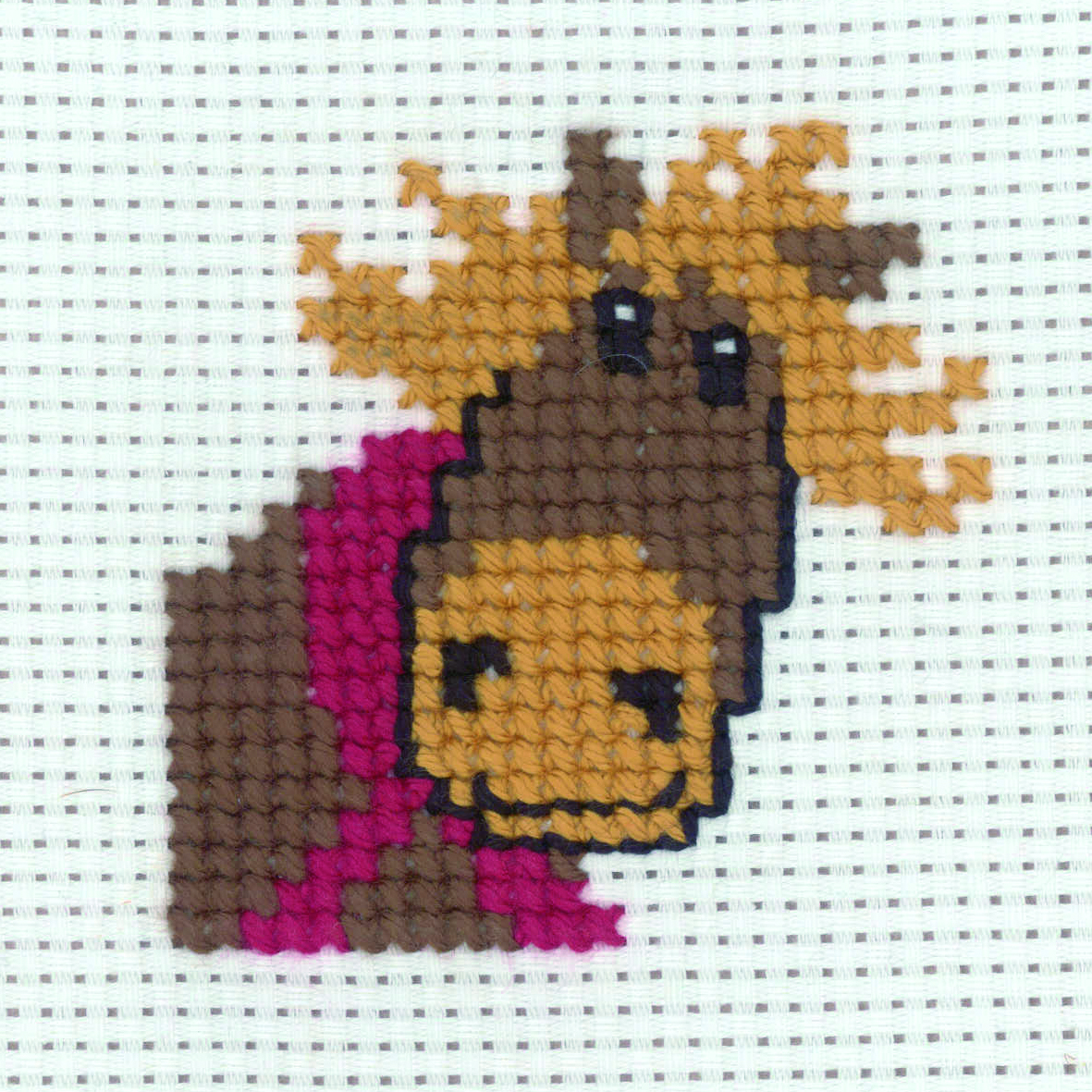 Broderi - Tælle broderi til børn - 14-9330 med Hest Broderi - Tælle broderi til børn - 14-9330 med Hest